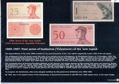 Bancnote tip noua rupie cu voluntari